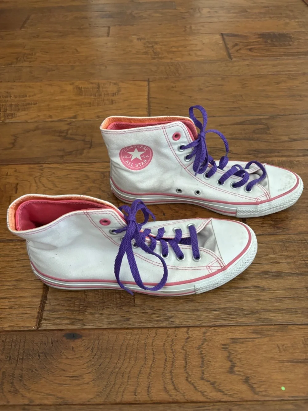 Converse Double Tongue High Top Sneakers